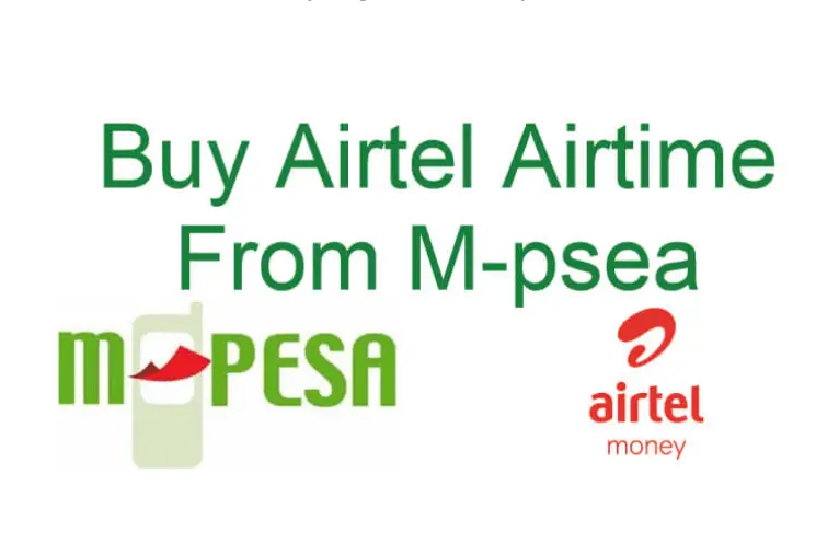 how to buy airtel airtime from mpesa