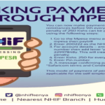 how to pay for nhif