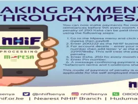 how to pay for nhif