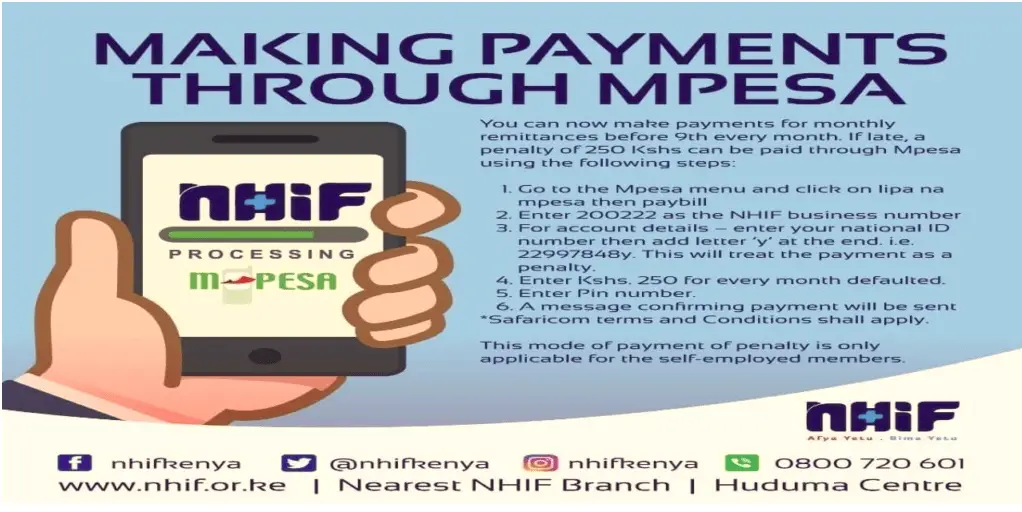 how to pay for nhif