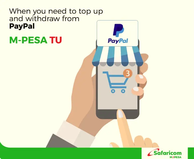 how to withdraw money from paypal to mpesa