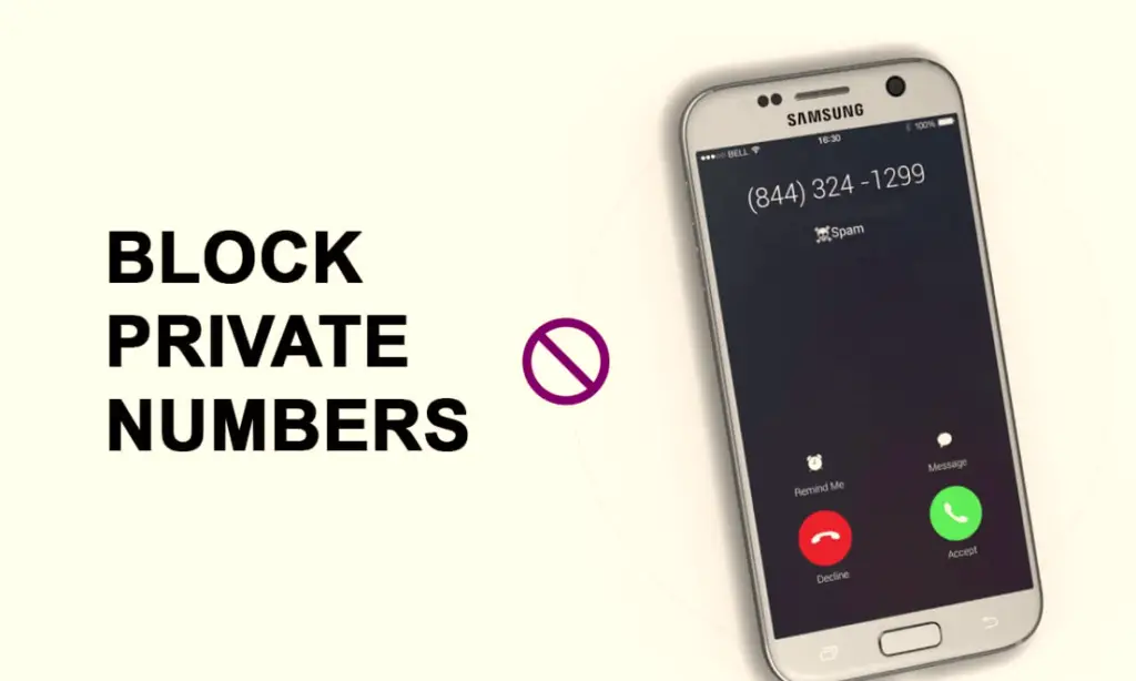 How to Block Private Number