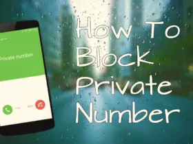 How to Block Private Number