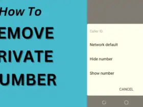 How to Remove Private Number