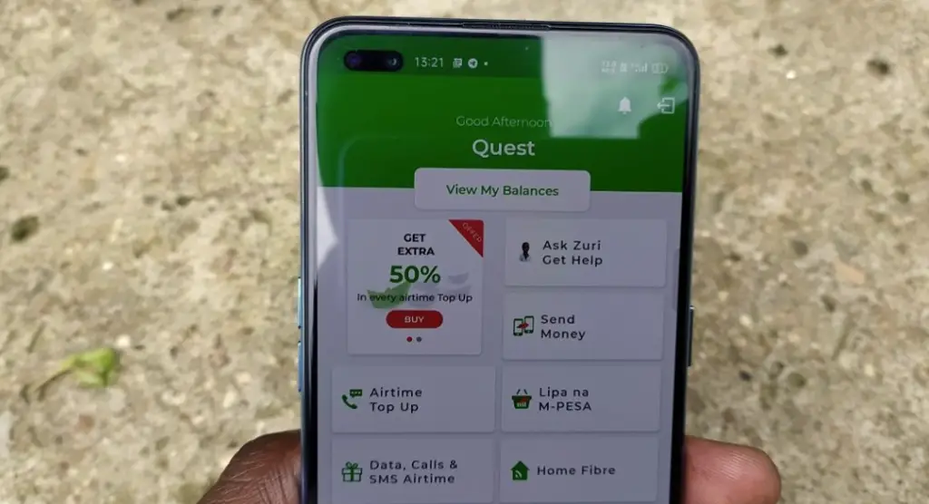 How to Sambaza Safaricom Credit