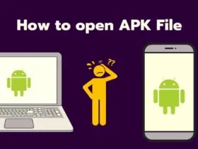 How to open apk file