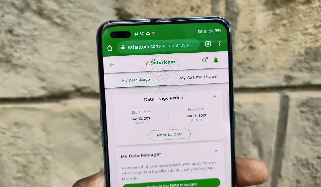 How to buy Safaricom minutes